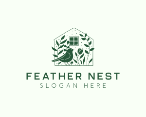 Garden Home Bird logo design