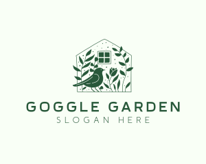 Garden Home Bird logo design