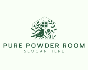 Garden Home Bird logo design