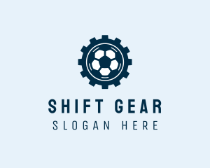 Soccer Ball Gear  logo design