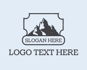 Climb - Mountain Peak Travel Lodge logo design