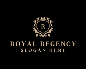 Royal Crown Shield logo design