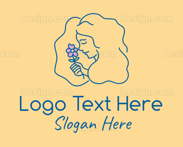 Flower Girl Hair Logo