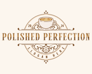 Luxury Coffee Cafe logo