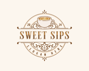 Luxury Coffee Cafe logo