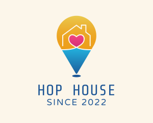 Vacation House App logo design