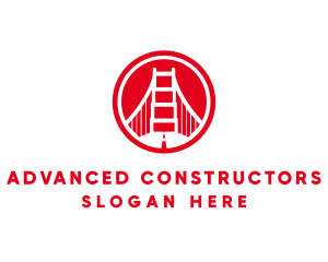 San Francisco Bridge Landmark logo design