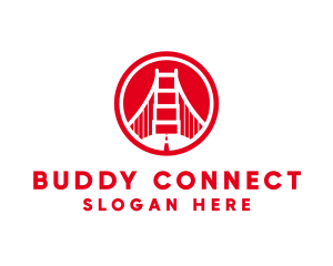 San Francisco Bridge Landmark logo design