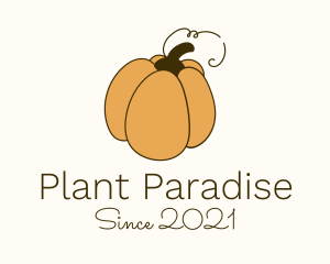 Pumpkin Plant Farm logo design