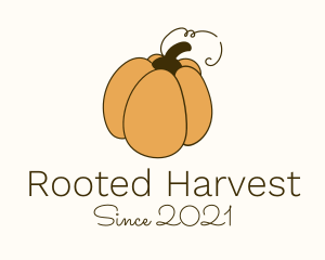 Pumpkin Plant Farm logo design