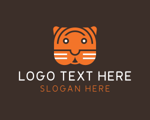 Cub - Tiger Head Zoo logo design
