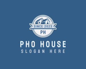 Housing Roof Property logo design