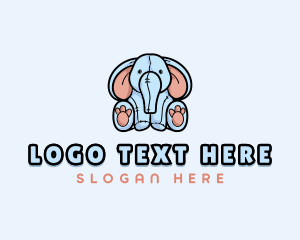 Elephant Plushie Toy  logo