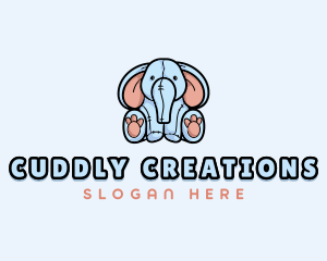 Elephant Plushie Toy  logo