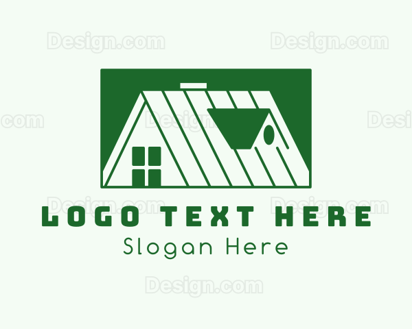 House Apartment Roof Logo