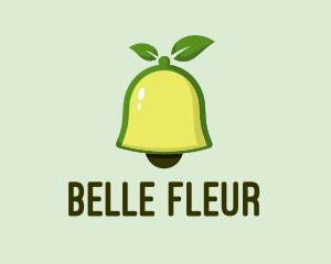 Fruit Leaf Bell logo design