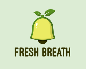 Fruit Leaf Bell logo design