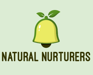 Fruit Leaf Bell logo design