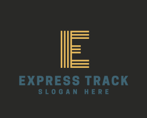 Logistics Transport Courier logo design