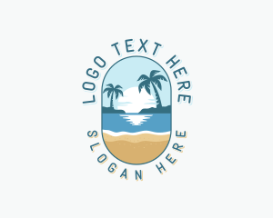 Sunset Island Beach logo