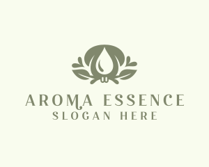 Wellness Essential Oil logo design