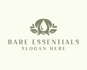 Wellness Essential Oil logo design