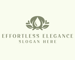 Wellness Essential Oil logo design