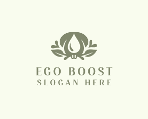 Wellness Essential Oil logo design