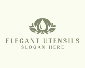 Wellness Essential Oil logo design