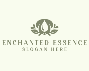 Wellness Essential Oil logo design