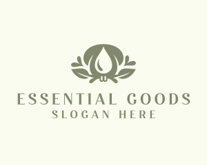 Wellness Essential Oil logo design