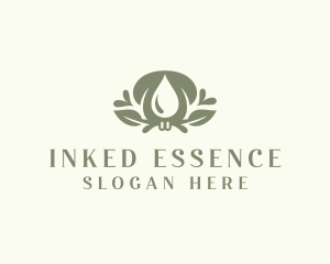 Wellness Essential Oil logo design