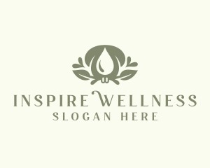 Wellness Essential Oil logo design