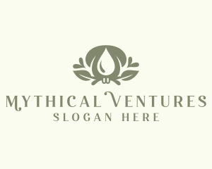 Wellness Essential Oil logo design