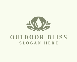 Wellness Essential Oil logo design