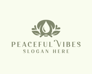 Wellness Essential Oil logo design