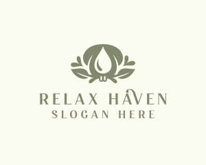 Wellness Essential Oil logo design