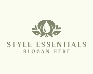 Wellness Essential Oil logo design