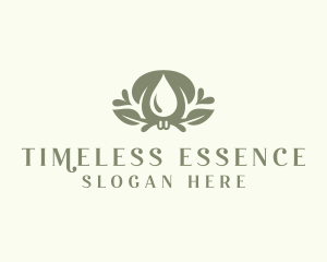 Wellness Essential Oil logo design