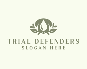 Wellness Essential Oil logo design