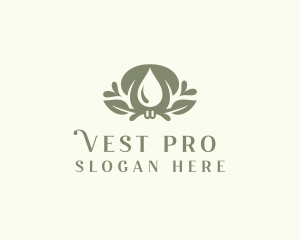 Wellness Essential Oil logo design