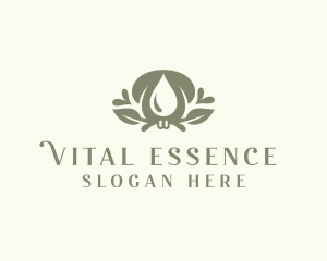 Wellness Essential Oil logo design