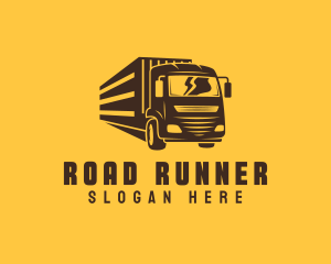 Courier Trailer Truck logo