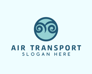 Swirl Air Breeze logo design