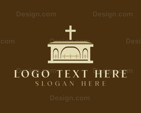 Catholic Christian Altar Logo