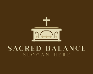 Catholic Christian Altar logo design