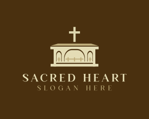 Catholic Christian Altar logo design