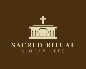 Catholic Christian Altar logo design