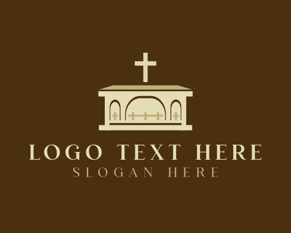 Casket logo example 3