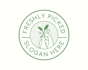 Nature Agriculture Leaf logo design